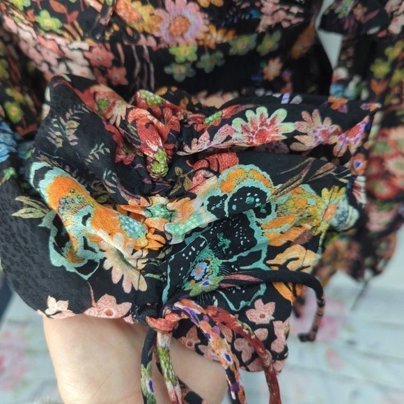 Ted Baker Hendria Ruffle-Trim Mini Dress‎ - Picture 8 of 14